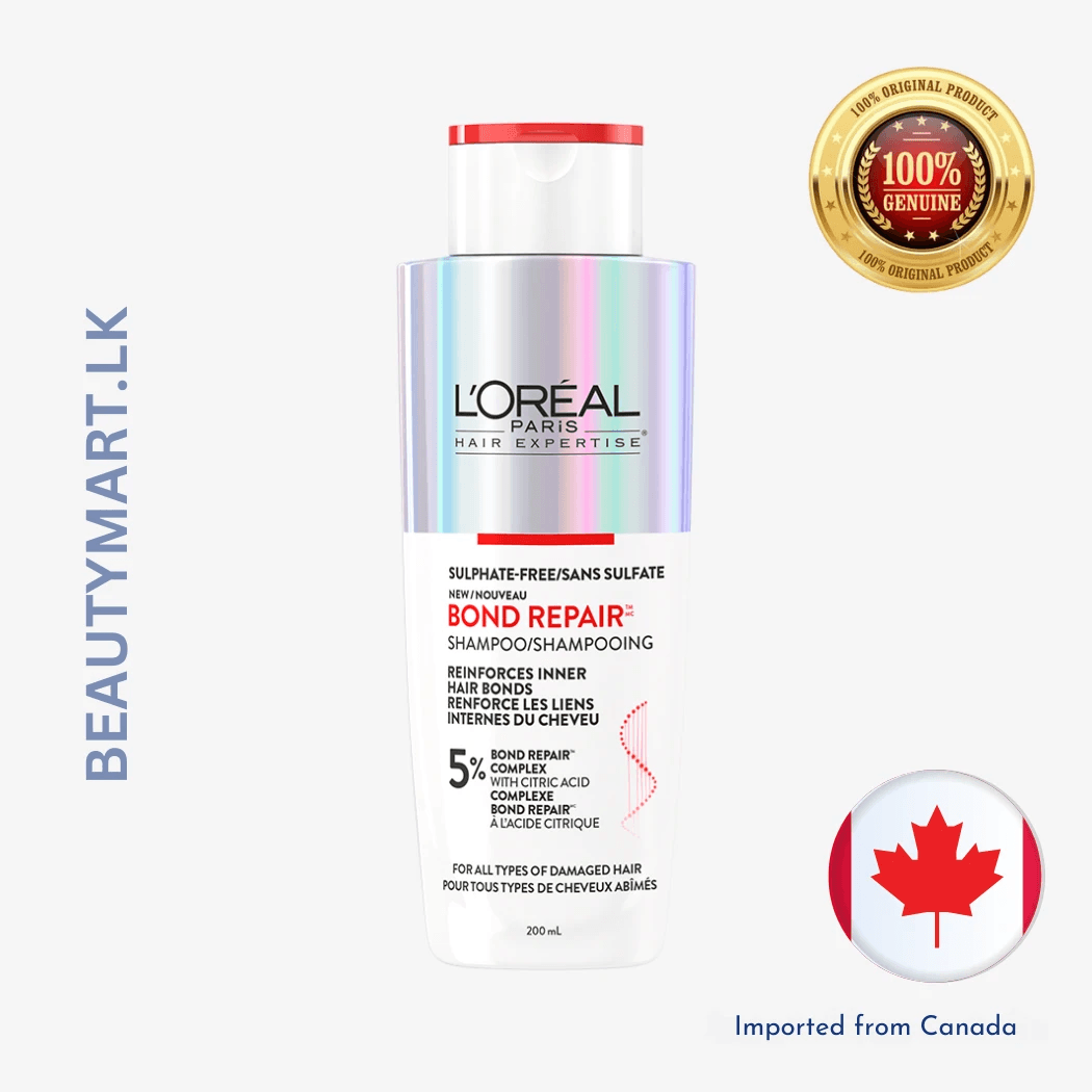 L'Oréal Paris Hair Expertise Bond Repair Sulfate-Free Shampoo for Damaged Hair - 200ml