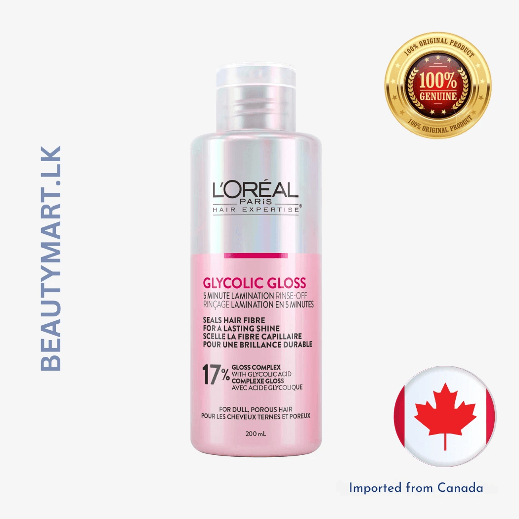 L'Oréal Paris Hair Expertise Glycolic Gloss 5 Minutes Lamination Treatment 200ml