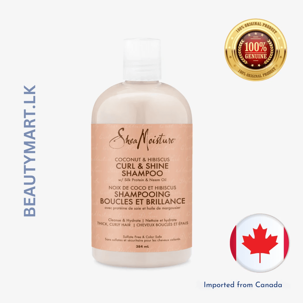 Shea Moisture Coconut & Hibiscus Curl & Shine Shampoo 384ml