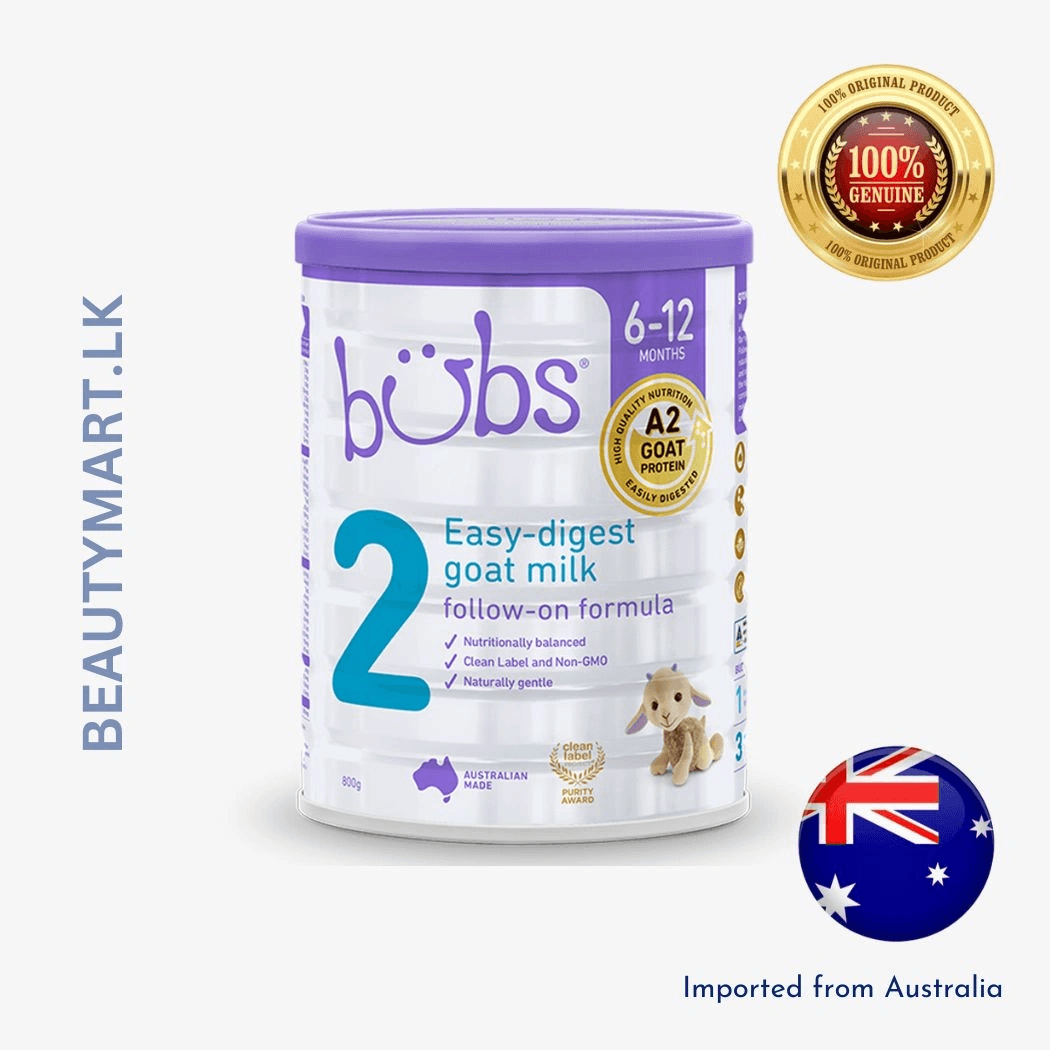 Bubs Easy Digest Goat Milk Powder (6–12 months) 800g