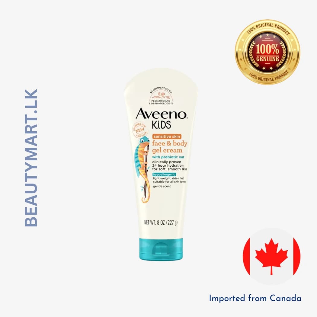 Aveeno Kids Sensitive Skin Face & Body Gel Cream 227ml