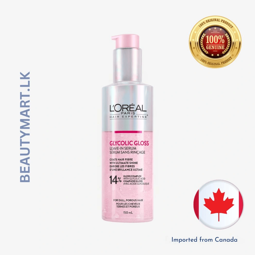 L'Oréal Paris Hair Expertise Glycolic Gloss Shine Leave-In Serum 150ml