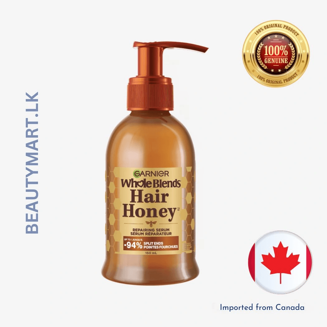 Garnier Whole Blends Honey Hair Serum for Dry Hair & Damaged Hair 150ml