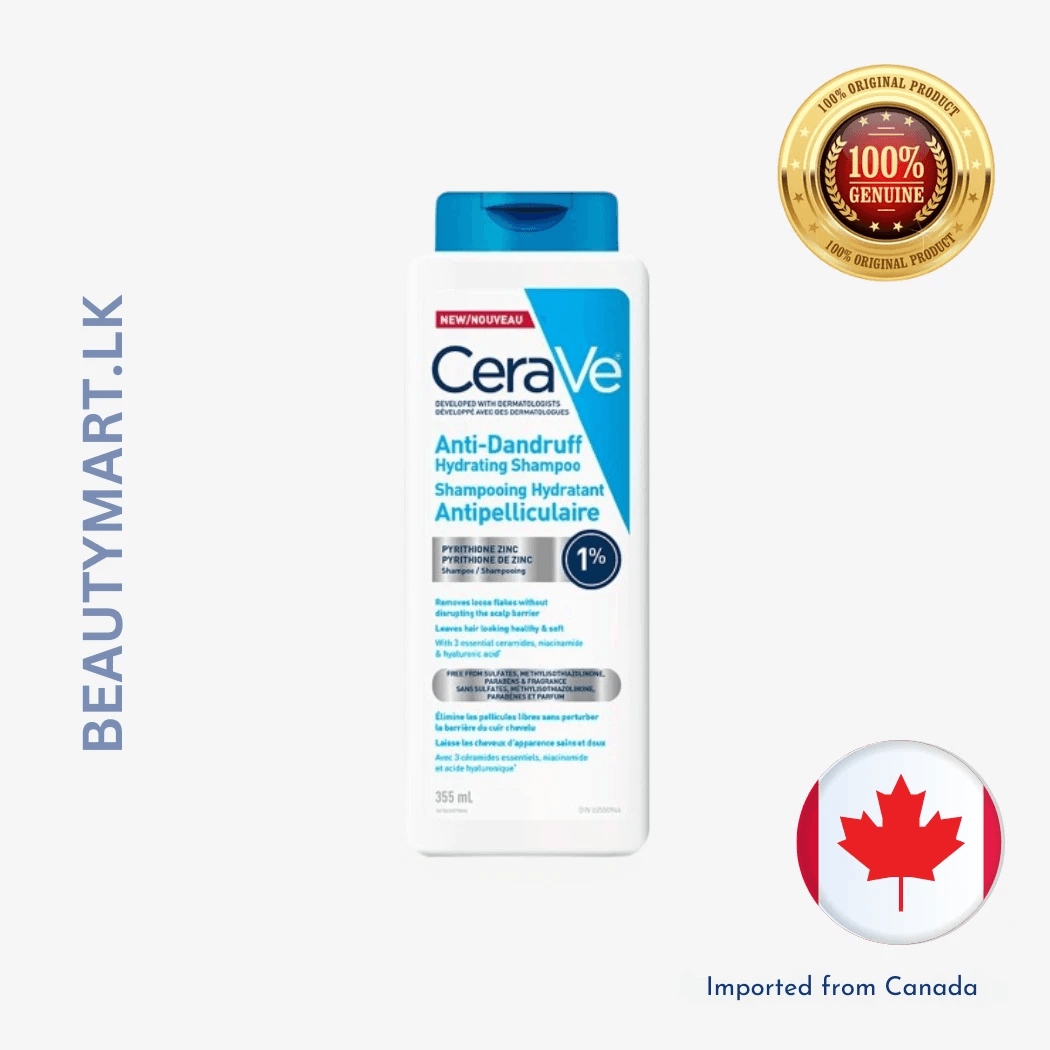 CeraVe Anti-Dandruff Hydrating Shampoo 355ml