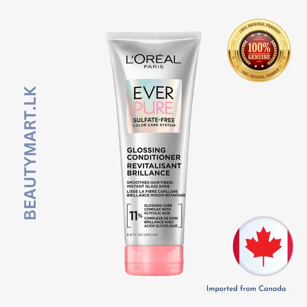 L'Oreal Paris EverPure Glossing Conditioner, 200ml