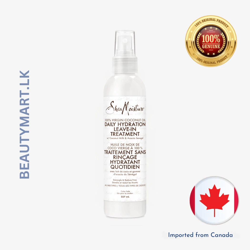 Shea Moisture 100% Virgin Coconut Oil Daily Hydration Leave-In Conditioner 237ml