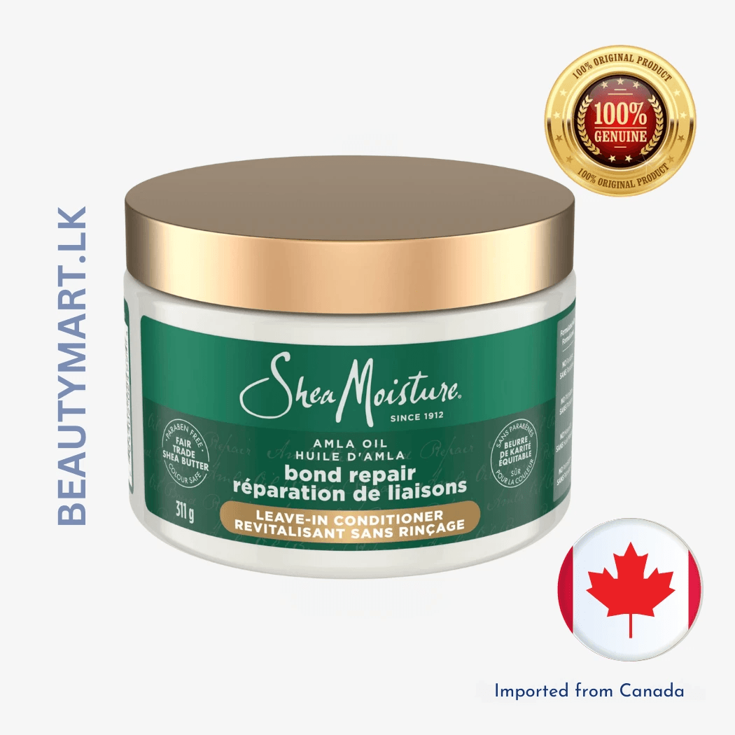 Shea Moisture Amla Oil Bond Repair Leave-In Conditioner with Restorative HydroPlex Infusion to Strengthen Hair, 311g