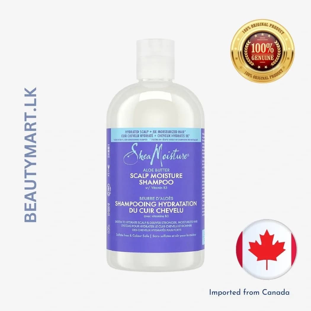 Shea Moisture Aloe Butter Scalp Moisture Shampoo – 384ml