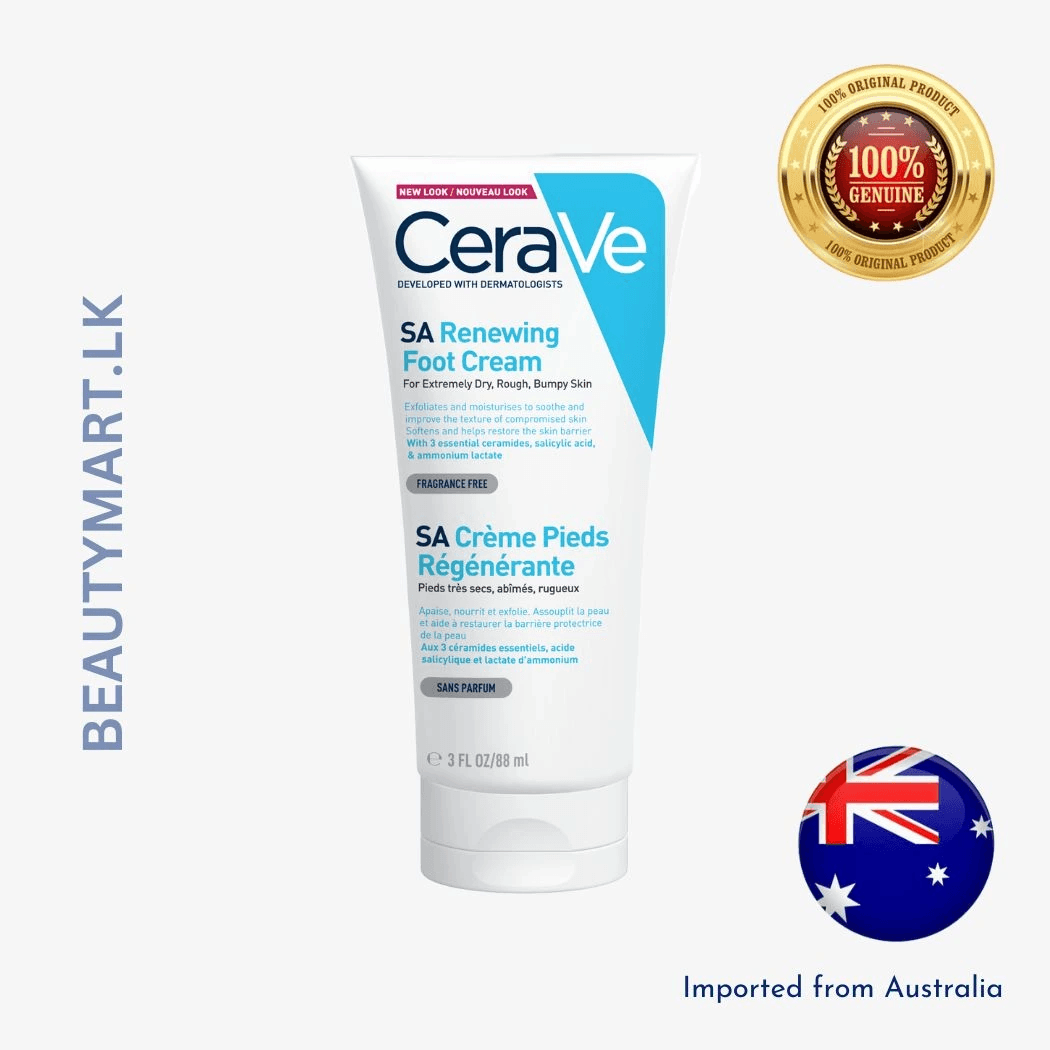 CeraVe SA Renewing Foot Cream 88ml