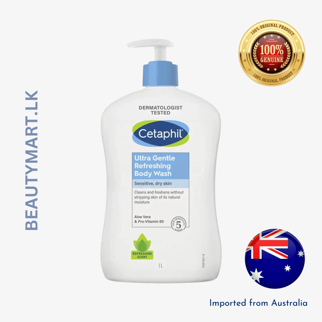 Cetaphil Ultra Gentle Refreshing Body Wash 1L
