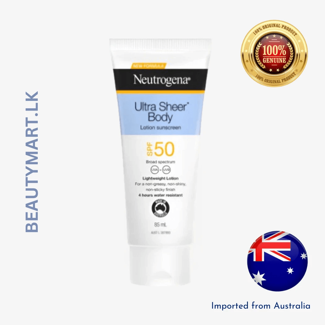 Neutrogena Ultra Sheer Body Lotion Sunscreen SPF 50 85ml