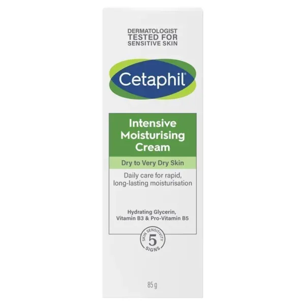 Cetaphil Intensive Moisturising Cream For Dry To Very Dry Skin 85g