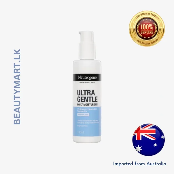 Neutrogena Ultra Gentle Daily Face Moisturiser Sensitive 100mL