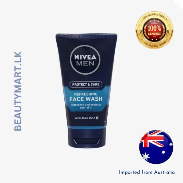nivea men protect & care face wash gel 150ml sri lanka