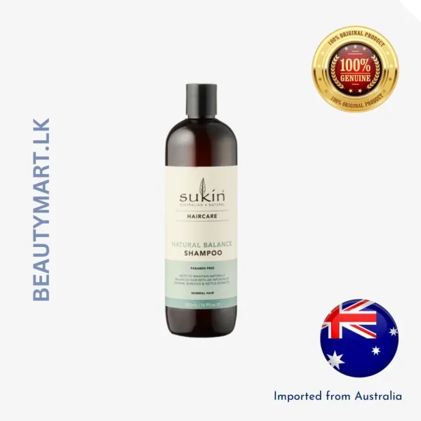 sukin natural balance shampoo 500ml sri lanka