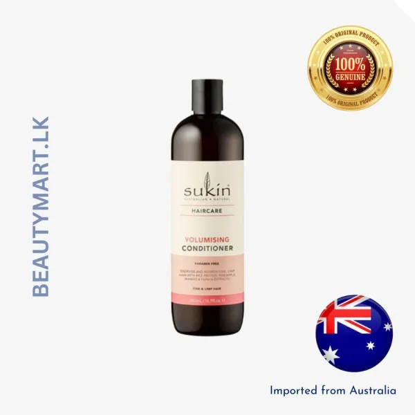 sukin volumising conditioner 500ml – Lightweight conditioner for fine hair sri lanka