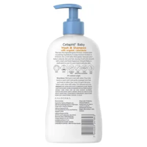 Cetaphil Baby Wash & Shampoo with Organic Calendula 400ml